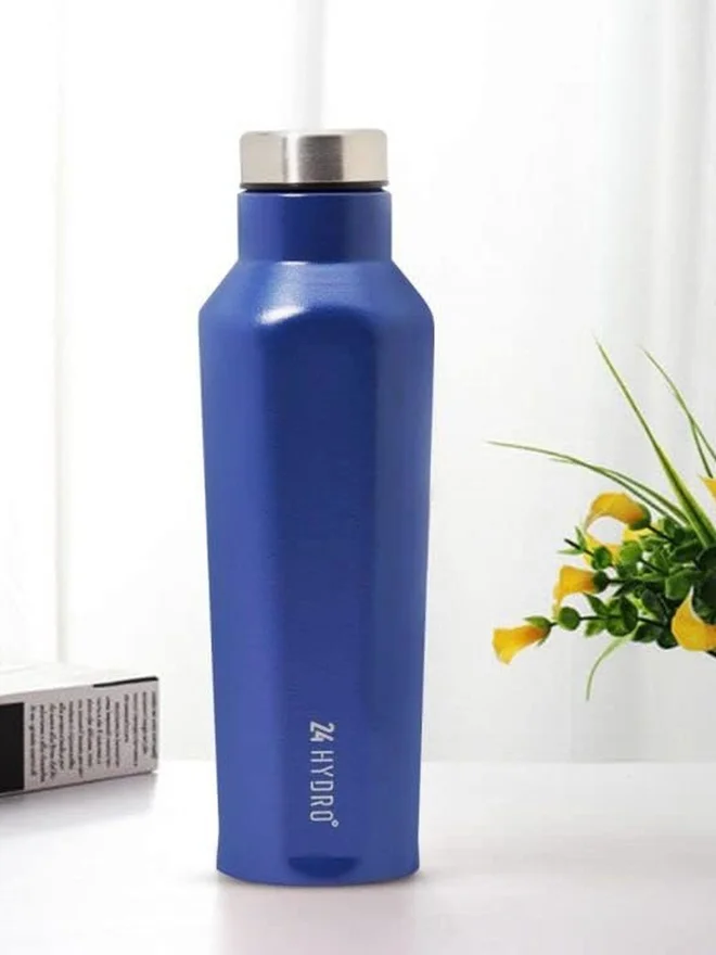 نيو فلام قارورة من الفولاذ المقاوم للصدأ مزدوجة الجدار بسعة 500 مل